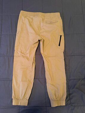 Abercrombie & Fitch Men's A&F All Day Jogger Tan Khaki XL